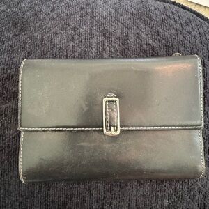 Black Leather Men's Bag